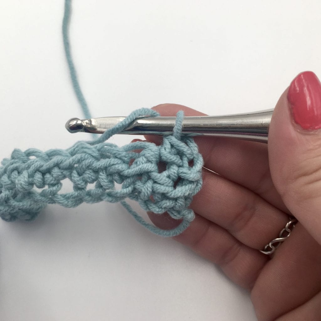 Herringbone Half Double Crochet Stitch Tutorial
