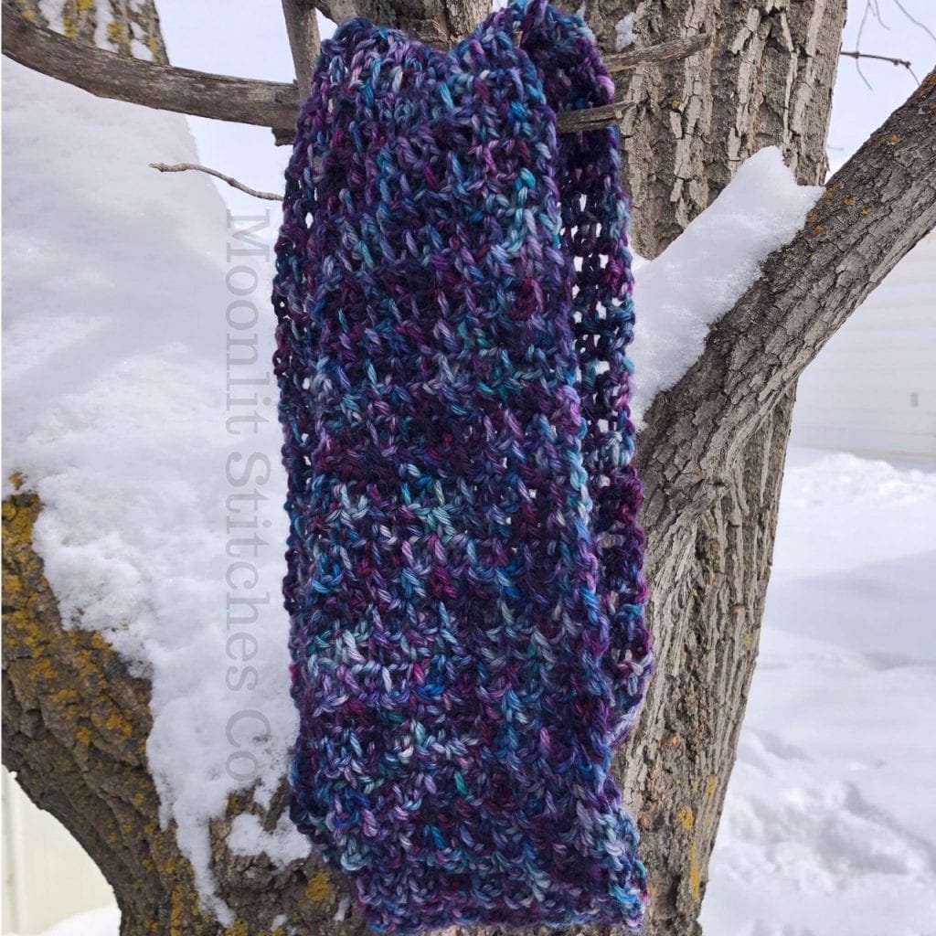 Everlasting Infinity Scarf Free Crochet Pattern